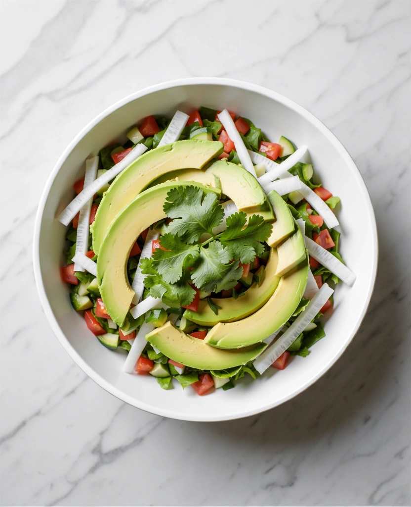 Ingredientes saludables y frescos